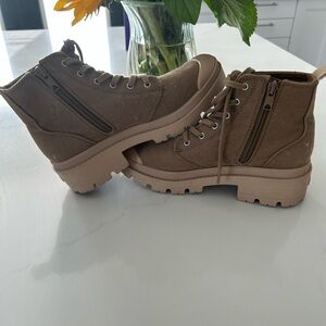 Palladium Tan High-Top Sneakers
